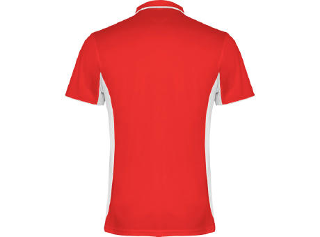 POLO-SHIRT MONTMELO S/S ROT/WEISS