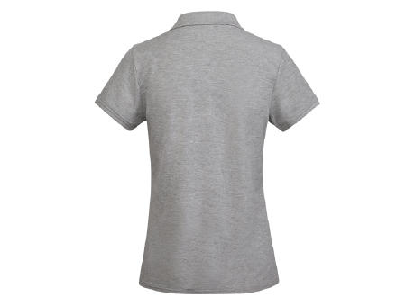 PRINCE WOMAN POLO SHIRT S/S HEATHER GREY