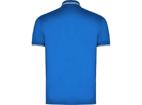 POLO-SHIRT MONTREAL S/S ROYAL BLAU/WEISS