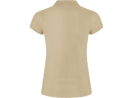 STAR WOMAN POLO SHIRT S/S SAND