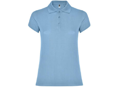 POLO-SHIRT STAR WOMAN S/S HIMMELBLAU