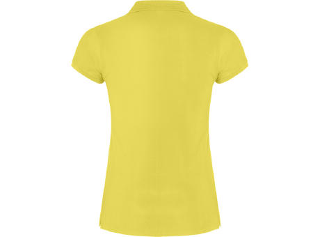 STAR WOMAN POLO SHIRT S/S CORN YELLOW