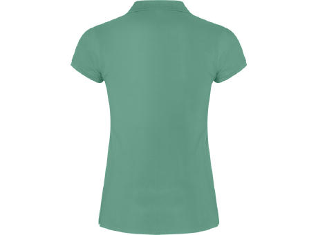 STAR WOMAN POLO SHIRT S/S DARK MINT