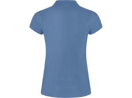 STAR WOMAN POLO SHIRT S/S RIVIERA BLUE