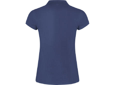 POLO-SHIRT STAR WOMAN S/S DENIM BLAU