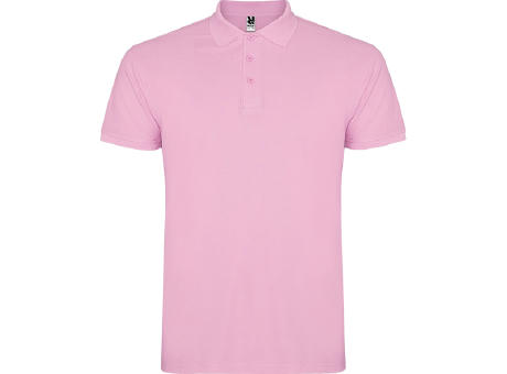 STAR POLO SHIRT S/XS LIGHT PINK