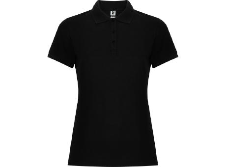 PEGASO WOMAN PREMIUM POLO SHIRT S/S BLACK