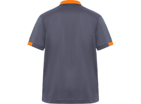 SAMURAI POLO SHIRT S/S LEAD/ORANGE