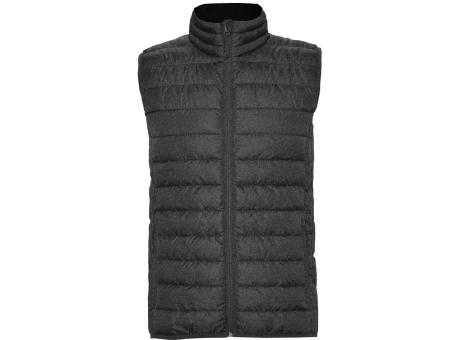 OSLO VEST S/S HEATHER BLACK