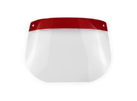 COHN FACE SHIELD ONE SIZE RED