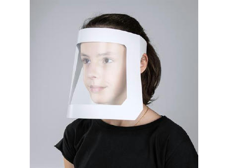 KEPLER FACE SHIELD ADULT ONE SIZE WHITE