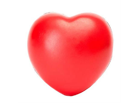 BIKU HEART SHAPED STRESS BALL RED