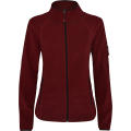 MICROFLEECE JACKE LUCIANE WOMAN S/S GRANATROT