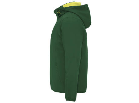 SIBERIA SOFTSHELL S/XS BOTTLE GREEN