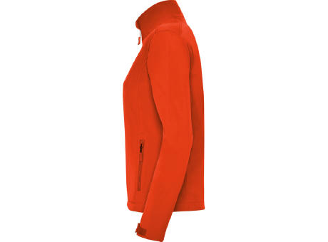 NEBRASKA WOMAN SOFTSHELL S/S FIRE ORANGE