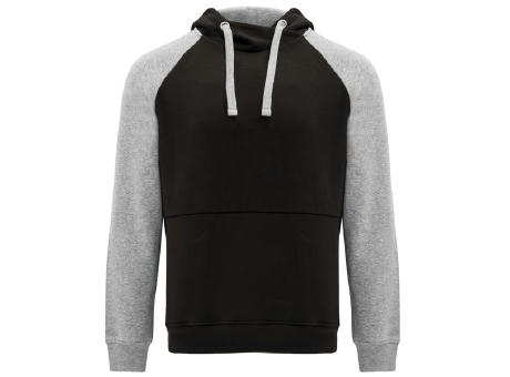 BADET SWEATSHIRT S/XS BLACK/HEATHER GREY