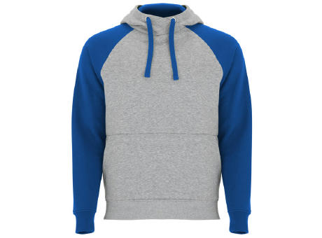 BADET SWEATSHIRT S/XS HEATHER GREY/ROYAL BLUE