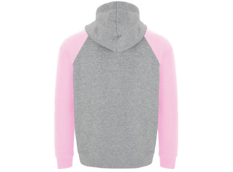 BADET SWEATSHIRT S/XS HEATHER GREY/LIGHT PINK