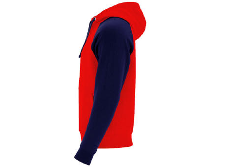 BADET SWEATSHIRT S/XS RED/NAVY BLUE