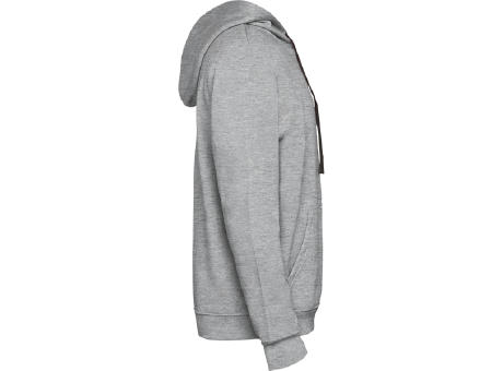 SWEATSHIRT URBAN S/XS GRAUMELIERT/SCHWARZ