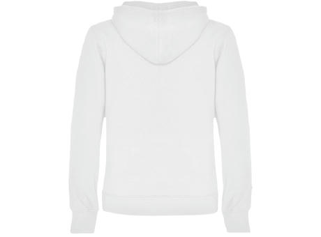 URBAN WOMAN HOODED SWEATSHIRT S/S WHITE