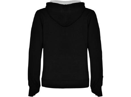 URBAN DAMEN SWEATSHIRT S/S SCHWARZ/GRAUMELIERT