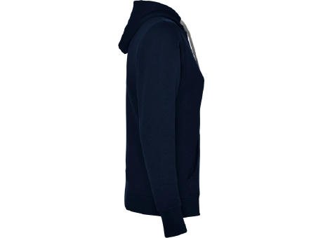 HOODIE URBAN WOMAN S/S NAVYBLAU/ GRAUMELIERT