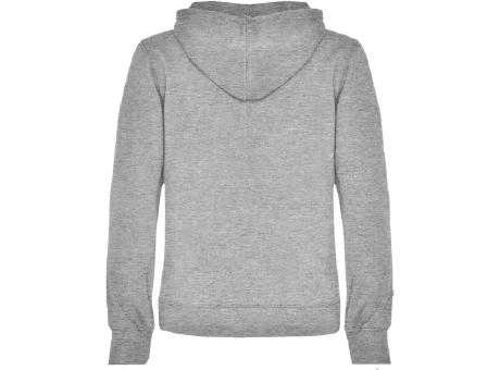 URBAN WOMAN HOODED SWEATSHIRT S/S HEATHER GREY