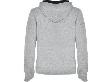 URBAN DAMEN SWEATSHIRT S/S GRAUMELIERT/SCHWARZ