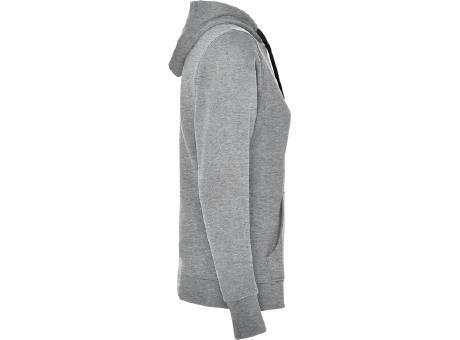 URBAN DAMEN SWEATSHIRT S/S GRAUMELIERT/SCHWARZ