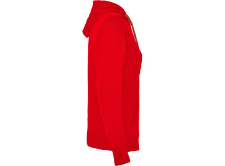 URBAN WOMAN HOODED SWEATSHIRT S/S RED