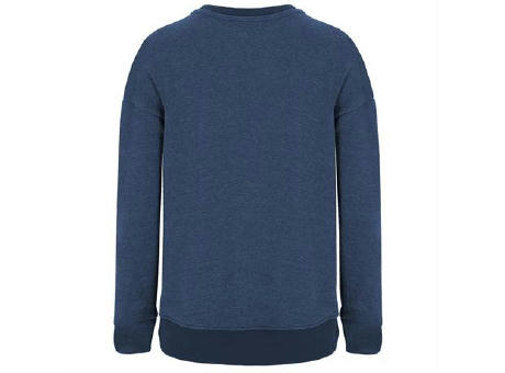 ETNA SWEATSHIRT S/S NAVY BLUE/HEATHER NAVY BLUE