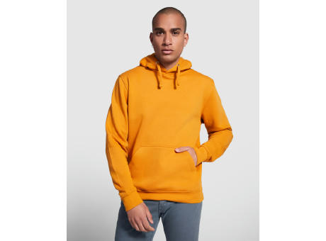 CAPUCHA SWEATSHIRT S/XXL ASH WHITE MELANGE