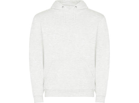 CAPUCHA SWEATSHIRT S/XXL ASH WHITE MELANGE