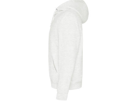 CAPUCHA SWEATSHIRT S/S ASH WHITE MELANGE