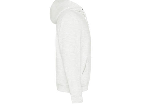 CAPUCHA SWEATSHIRT S/S ASH WHITE MELANGE