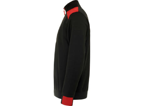 MAVERICK SWEATSHIRT S/S BLACK/RED