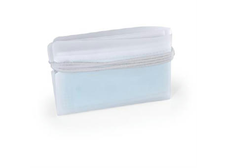 TRAVEL MASK POUCH HAWKING WHITE