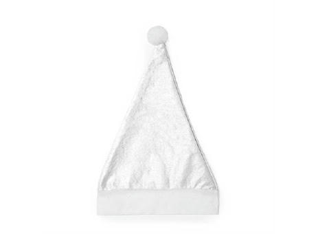 SANTA CHRISTMAS HAT S/ONE SIZE WHITE