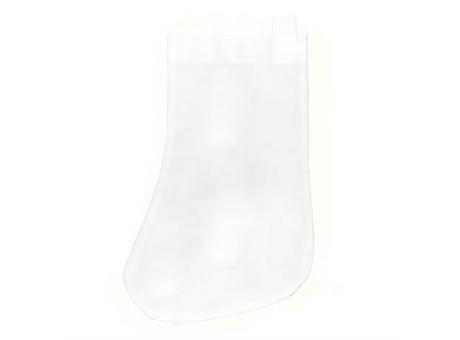 RENO CHRISTMAS STOCKING WHITE