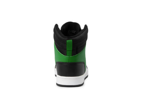 SPACE SHOES S/36 BLACK/WHITE/BOTTLE GREEN