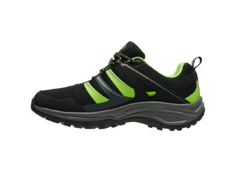 MARC TREKKING SHOES S/36 BLACK/FLUOR GREEN