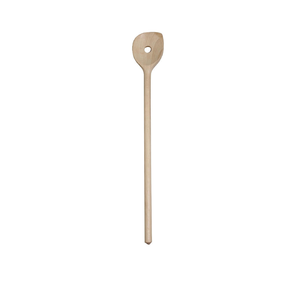 Kochlöffel m. Loch u. Spitze, 350 mm