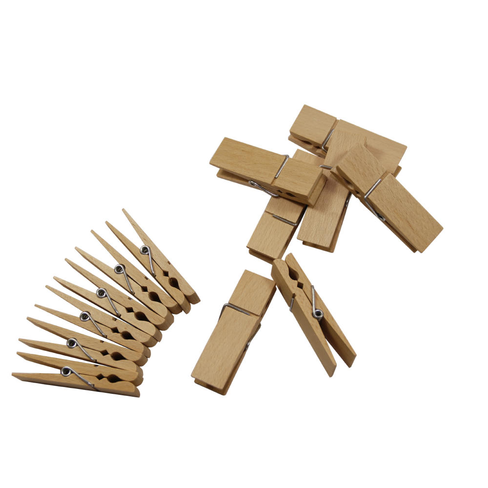 Breite Holzklammer 45mm