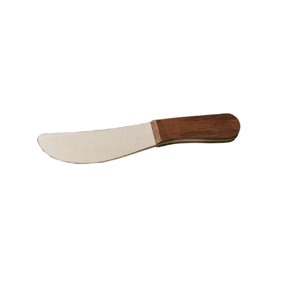 Buttermesser mit dunklem Griff
