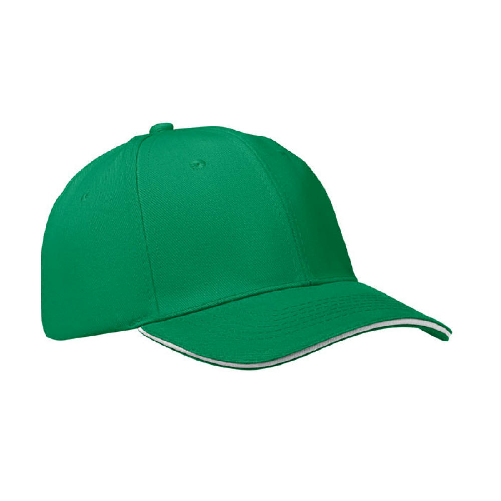 6 panel baseball cap