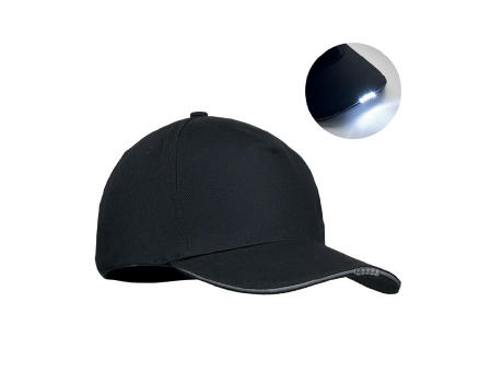 Baseball Kappe mit LED 220g/m²