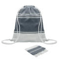 Hammam towel drawstring set