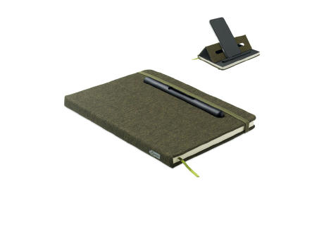 DIN A5 Notizbuch RPET