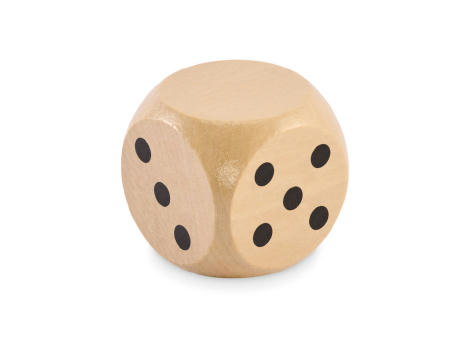 Spielwürfel Schima-Holz Ø 5cm
